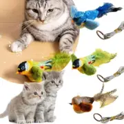 Interactive Chirping Bird Cat Flapping Bird Cat Toy Pet For Exercise |ь P8J3