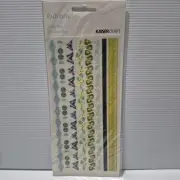 Kaisercraft "Pickled Pear" Collection Rub On Stickers Scrapbook Cards Craft