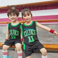 在飛比找蝦皮購物優惠-娛樂舘-兒童NBA籃球套裝 籃球衣 歐文 庫里 球衣 背心球