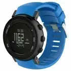 Silicone Watch Band Strap Wristband Replacement + Tool For Suunto Core ALU BLACK