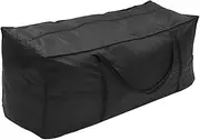 Garden Furniture Cushion Storage Bag,Rectangular Protective Zippered Patio Seat Cushion Cover Bag Furniture Cushion Storage Bag with Zipper and Handle Durable 68 x 30 x 20 Inch