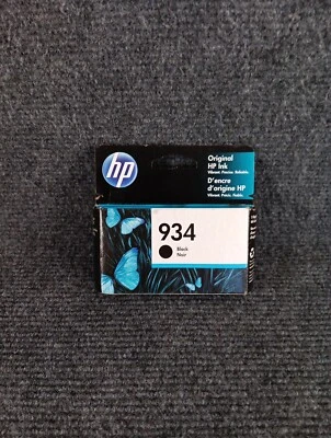 New Genuine HP 934 Black OfficeJet Ink Cartridge Exp. May 2022