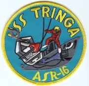 USS Tringa ASR 16 - Submarine Patch - BC Patch Cat. No. C6729