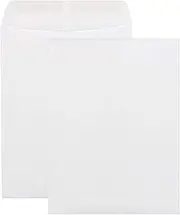 Mead Catalog Mailing Envelope, Gummed Seal, 9" x 12", White, 250/Box (CO635)