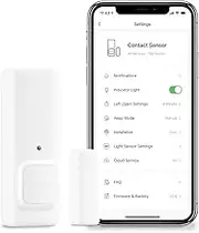 SwitchBot Door Alarm Contact Sensor - Smart Home Security Wireless Window Alarm and Door Sensor, Add SwitchBot Hub Mini to Make it Compatible with Alexa