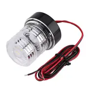 10W Marine Boat Yacht All Round 360 Degree Lamp 12V White LED Navigation Light e