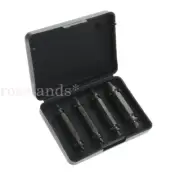 4X Screw Extractor Damaged Bolt Remover Ezy Easy Out Tool Drill Bits Guide Set