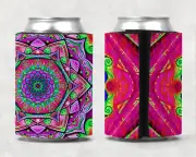 Mandala Stubby Holder Can Cooler