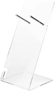 Ipetboom Hair Dryer Wall Mount Holder Acrylic Stand for Bathroom Hair Tools Organizer Storage Rack