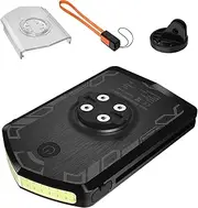 Night Cycling Light for Bikes Power Bank Function Headlight with 4 Light Modes Headlight Warning Lights, Support Charging, High Brightness Light, Cycling Accessories