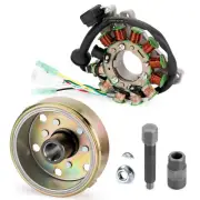 Stator Flywheel Rotor W/ puller Woodruff Key Nut for Yamaha Banshee 350 1995-06