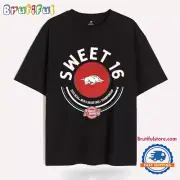 Arkansas Razorbacks Basketball 2025 Sweet Sixteen T Shirt