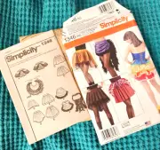 Simplicity Pattern # 1346 R5 Ruffed Skirts New/uncut FF (2014)