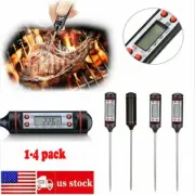 1-4Pcs Instant Read Digital Electronic Kitchen Cooking BBQ Food Meat Thermometer