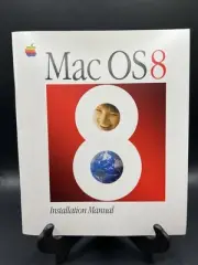 Vintage Mac OS 8 Original Installation Manual 1997 Mint Condition