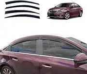 OAD4X4 Weathershields Compatible with Holden Cruze Sedan 2009-2016, Weather Shields Window Visors Wind Deflectors Sun Rain Guard 4PCS Set
