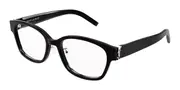 Saint Laurent SL M33/J Asian Fit 001 Men's Glasses Black Size 53 - Private Health Rebate - Blue Light Block Available