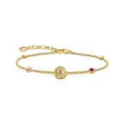 Buy Gold Cosmic Sun Coin Bracelet by Thomas Sabo online - THOMAS SABO Australia