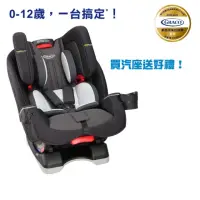 在飛比找momo購物網優惠-【Graco】0-12歲長效型嬰幼童汽車安全座椅 MILES