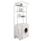 BAOYOUNI 3-Tier Laundry Room Shelf Over Washing Machine Storage Utility Rack Abo