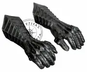 Medieval Knight Gauntlets Gothic Gauntlet Gloves 18G Steel Christmas Gift