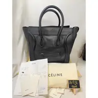 在飛比找蝦皮購物優惠-22弄 Celine mini Luggage Bag 囧包