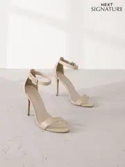 Camel Signature Premium Leather High Round Toe Simple Sandals (AW4753) | $113