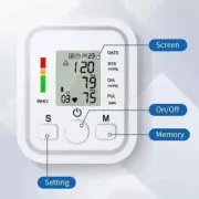 Digital Blood Pressure Monitor Digital Automatic Upper Arm Type with Large Cuff