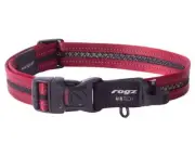 Rogz AirTech Classic Collar Rock Red Med