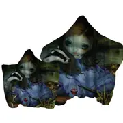 Fairytale Art Prints the Wind in the Willows Towel with Hood