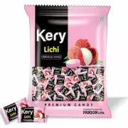 Kery Lichi Candy (Pack of 2) 480 gm [Juicy Lychee Toffee] Free shipping world