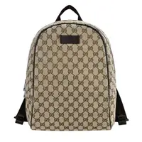 在飛比找momo購物網優惠-【GUCCI 古馳】449906 經典雙G LOGO牛皮飾邊