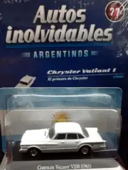 CHRYSLER VALIANT I (1961) Unforgettable Cars 1:43 Diecast SALVAT # 77 ARGENTINA