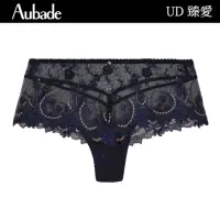 在飛比找momo購物網優惠-【Aubade】臻愛蕾絲平口褲 性感內褲 法國進口內衣 女內