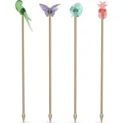 SWAROVSKI Jungle Beats - Cocktail Stirrers Andoki, Set of 4 (5557812)
