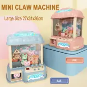 Mini Claw Machine Kids Arcade Doll & Candy Catch Grabber with Lights & Music AU