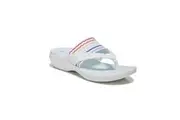 Bzees Cabana Flip-Flop Sandal - White Rainbow