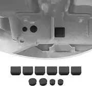 Linskip Frame Holes Cap Compatible with 2007-2017 Jeep Wrangler JK Accessories, for Jeep JK Frame Tube Plugs for Jeep Wrangler Accessories(10Pcs)