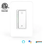 Nexete Smart Dimmer Light Switch WiFi Works with Amazon Alexa Google Home IFTTT