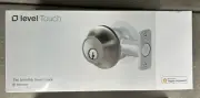 Level Touch Edition Smart Lock. Satin Nickel Bluetooth Single Cylinder.
