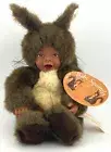 Anne Geddes Baby Squirrel Baby Doll African American Plush Stuffed w/Tag