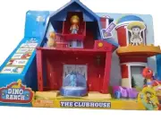 Dino Ranch Deluxe Clubhouse Playset NEW 5 Action Zones 9 Songs & Phrases
