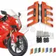 【全店免運】適用于Hyosung GT125R GT250R GT650R通用改裝擋泥板保護減震防摔