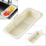 Colander Strainer over The Sink Kitchen Gadgets Drain Tray Kitchen Strainer