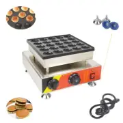 110V Commercial Electric Pancake Machine 25 Holes Stainless Steel Waffle Maker