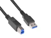 Dell USB 3.0 Type A Male to Type B Male Cable Cord for Scanner Camera Printer