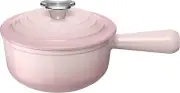 Le Creuset Baby Saucepan Beartsmami 16 cm Shell Pink Gas IH Oven Compatible