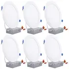 6/12-Pack 8 Inch LED Recessed Light, CRI90, Dimmable, Ultra-Thin, 5000K Daylight
