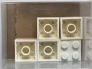 LEGO Parts - White Brick 2 x 2 - No 3003 - QTY 5