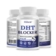 DHT Blocker with Biotin - Boosts Hair Growth & New Follicle Growth 30/60/120Caps